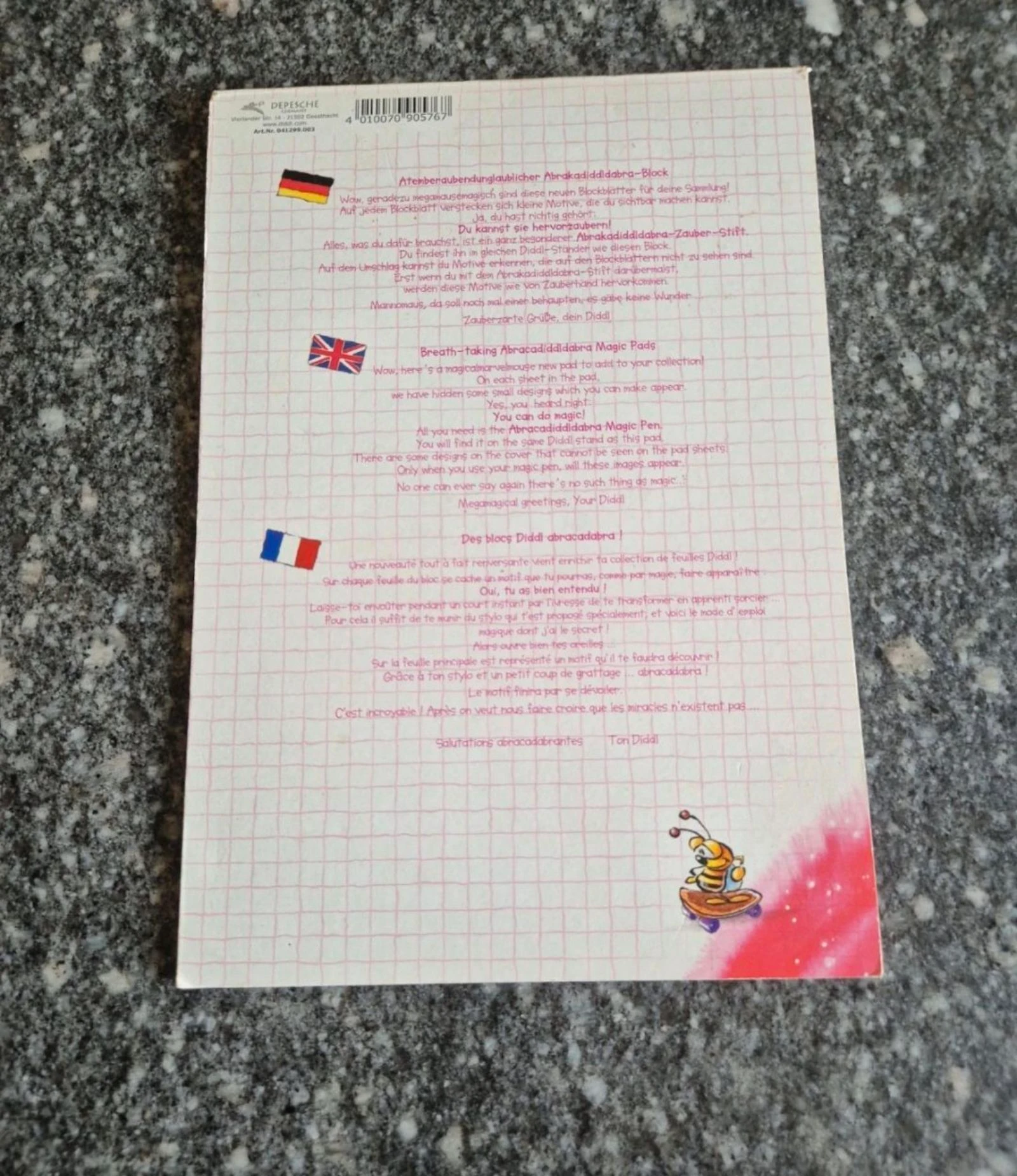 Diddl bloco A5 nº 339 – photo 3
